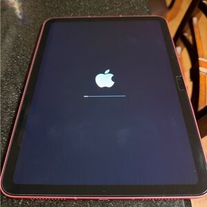 Apple Tablet - Black and Pink Edges